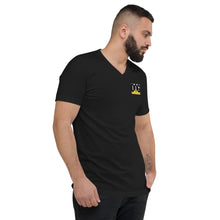 Load image into Gallery viewer, Unisex Short Sleeve V-Neck T-Shirt