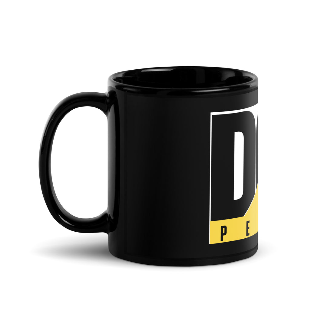 Black Glossy Mug