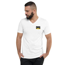 Load image into Gallery viewer, Unisex Short Sleeve V-Neck T-Shirt
